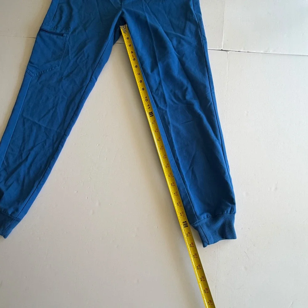 FIGS Jogger Scrub Pants Royal Blue Technical Collection Small - Picture 4 of 6